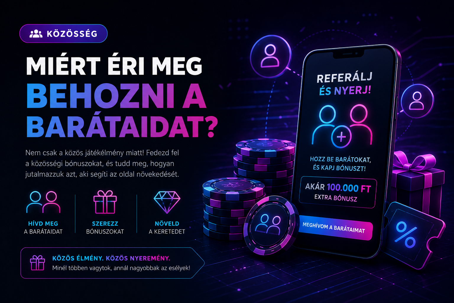 Miért éri meg behozni a barátaidat?
